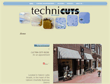 Tablet Screenshot of mytechnicuts.com